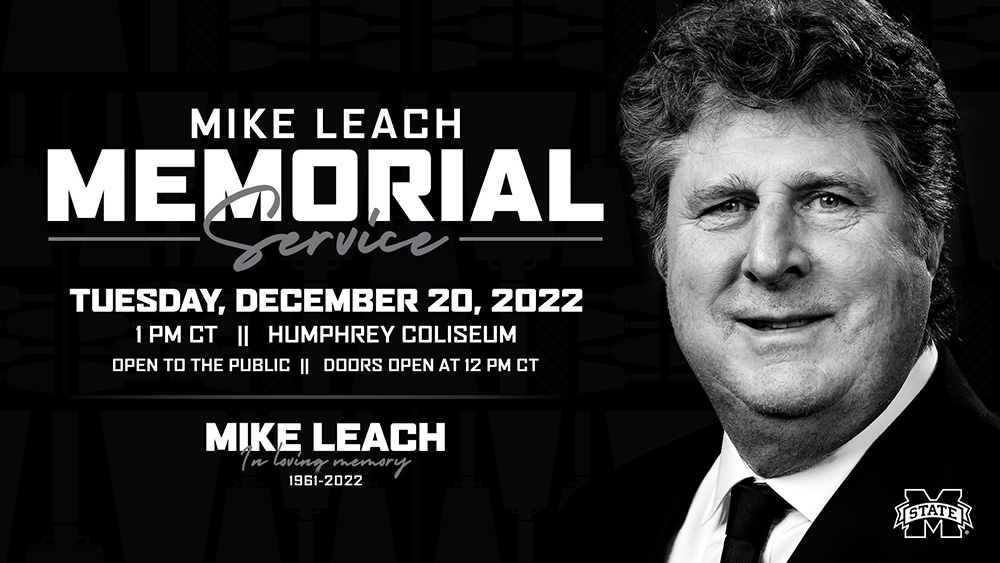 Mike Leach Public Memorial To Be Held Dec. 20 In Humphrey Coliseum